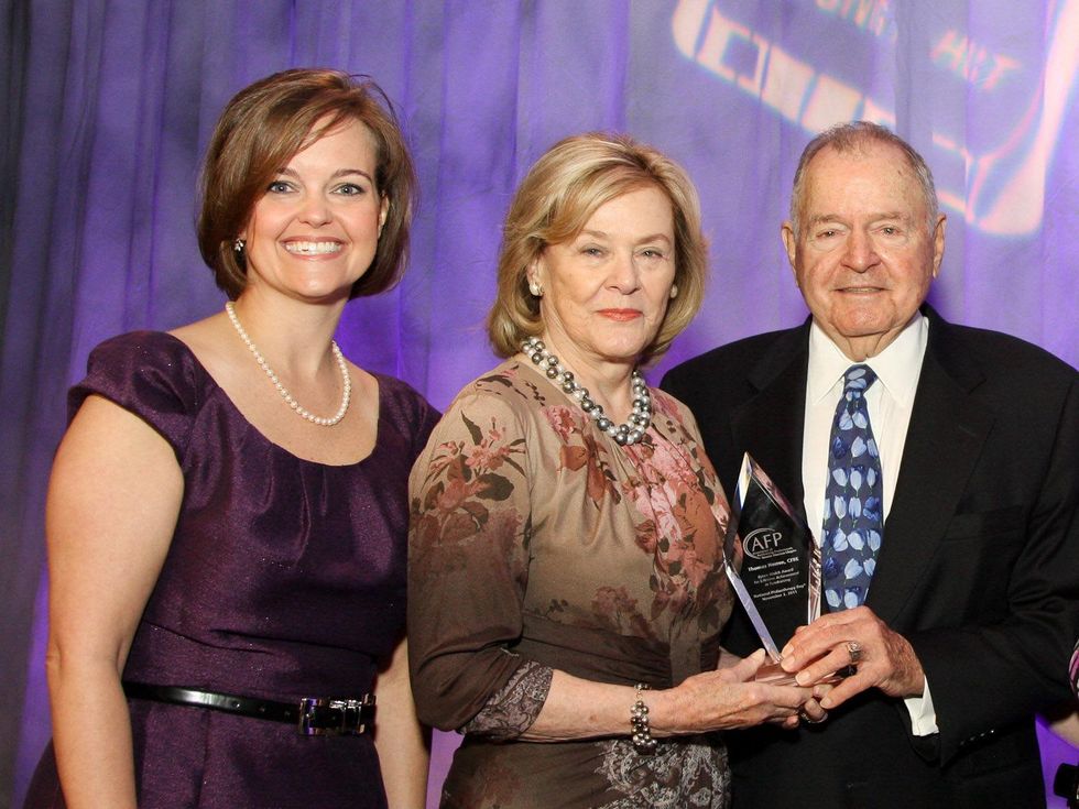 News_National Philanthropy Day_November 2011_Christi Parker_Anne Duncan_Charles Duncan