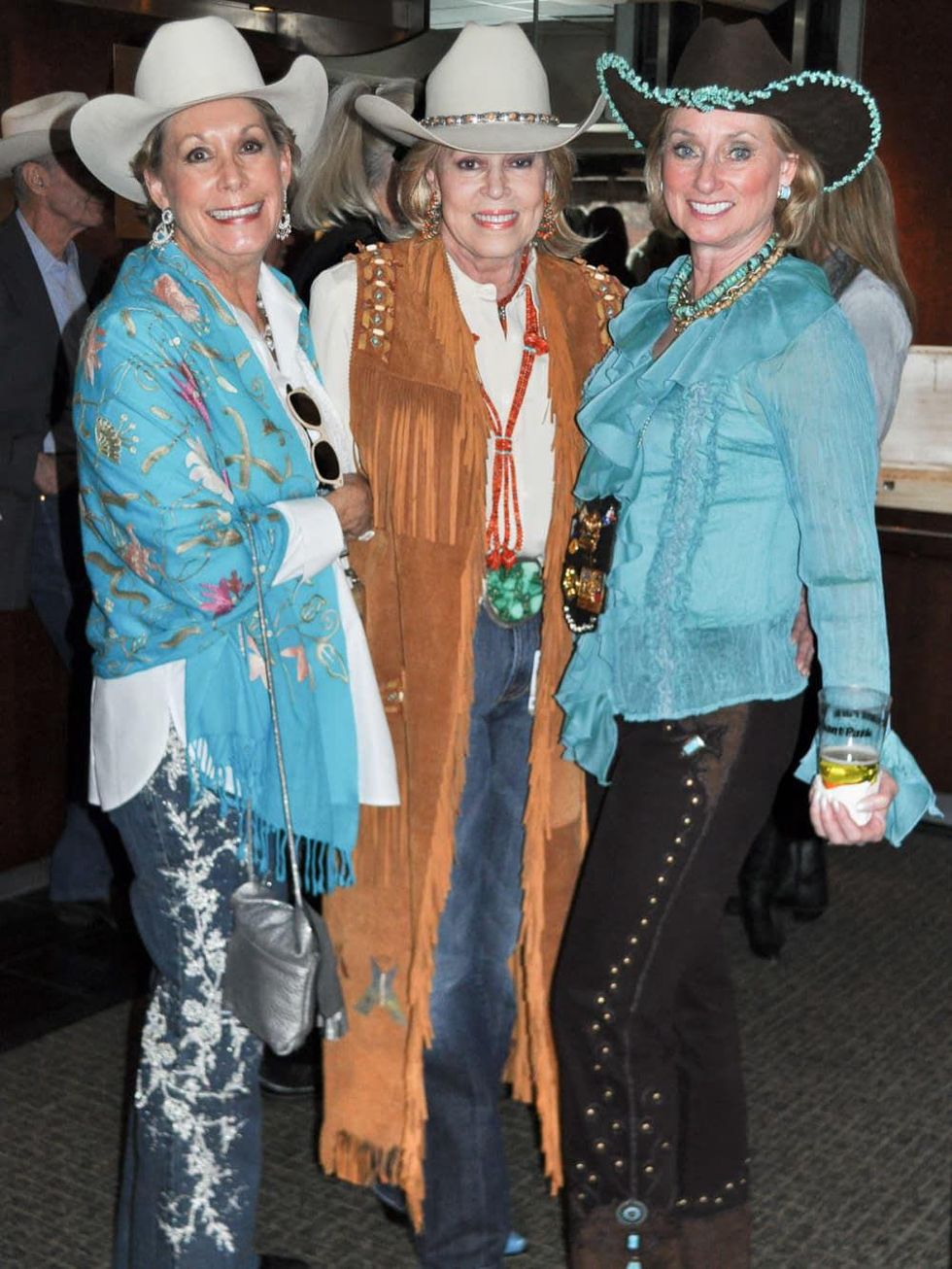 News_Rodeo party_031810_Paula Robinson_Becky Damone_Anne Richardson