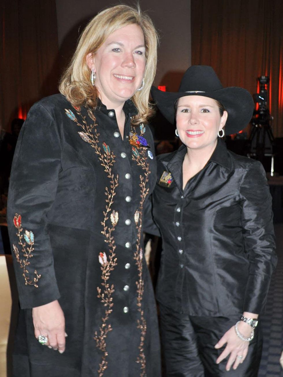 News_Rodeo Wine Auction_March 2010_Karen Pruett_Claire Jackson