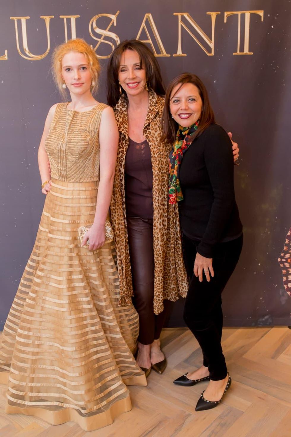 News, Roja Dove event, Dec. 2015,Sarah Hughes, July Sully, Elia Graves