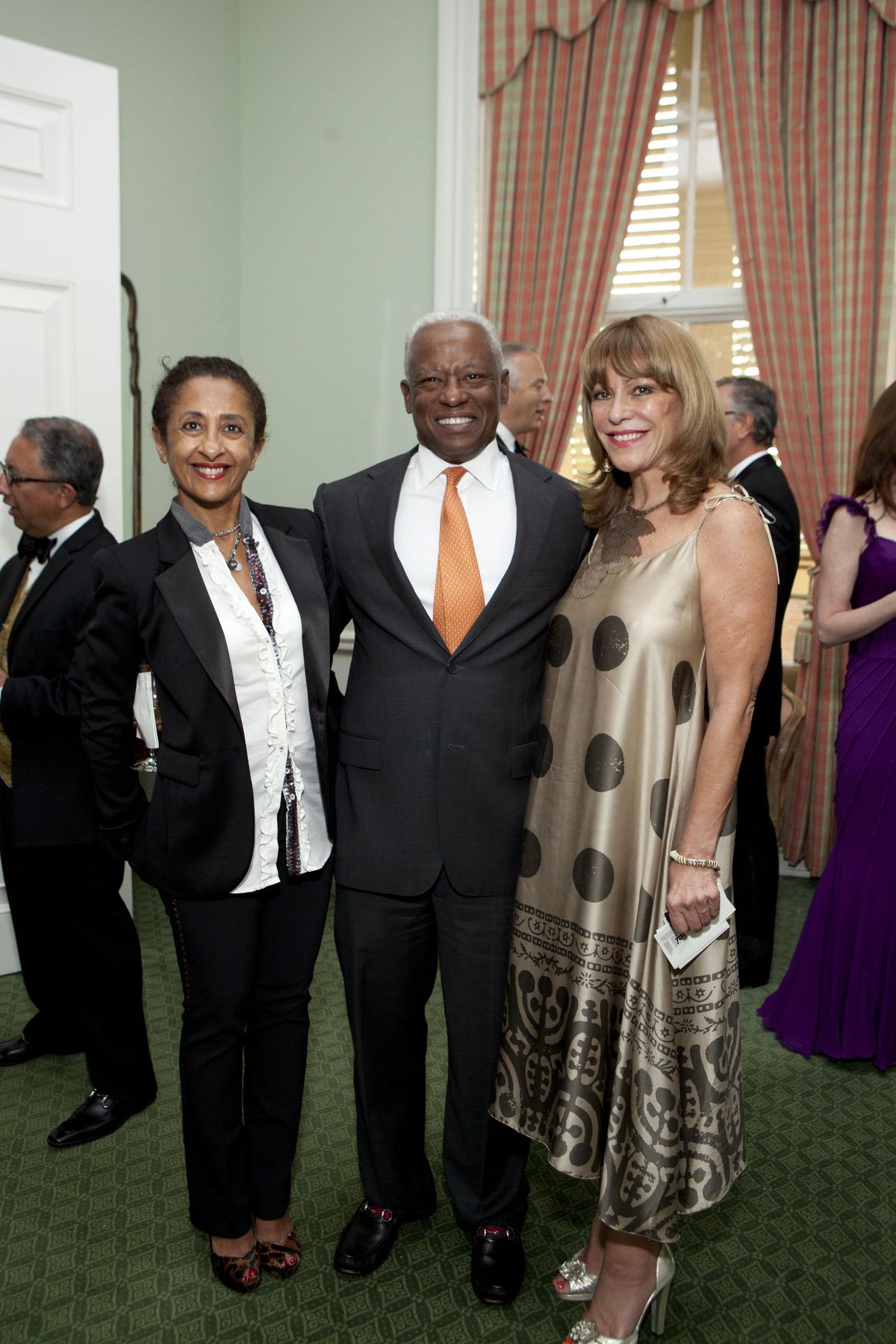 Dina Alsowayel, left, Tony Chase and Franci Crane. CultureMap Houston