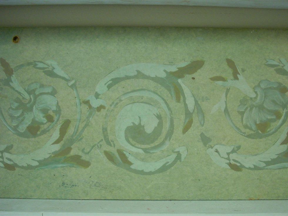 News_Ruthie_faux painting_painted wall border