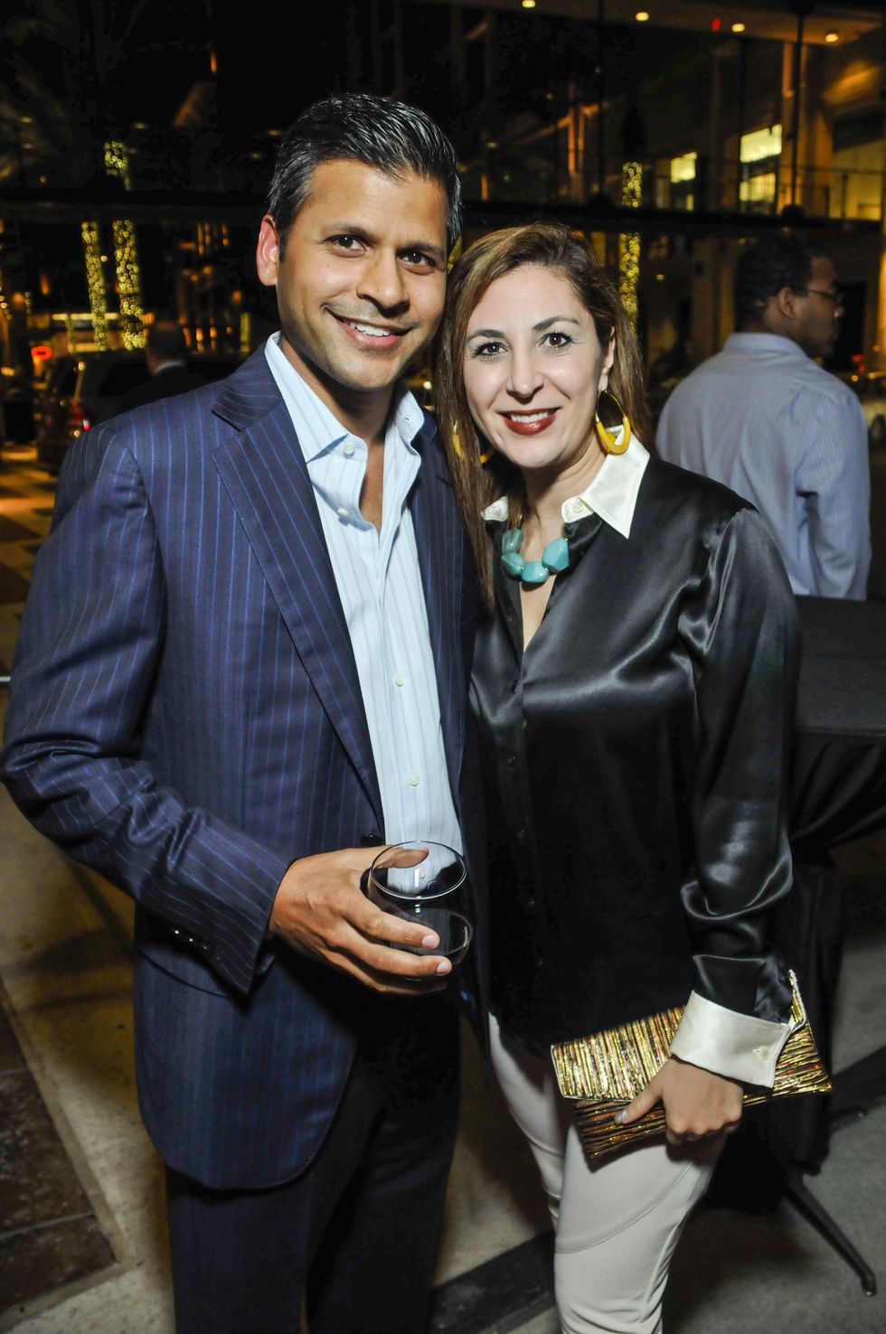 News,Selby,Dr. Haresh Yalamanchili,Deborah Elias, Vanity Lounge, Jan. 2013