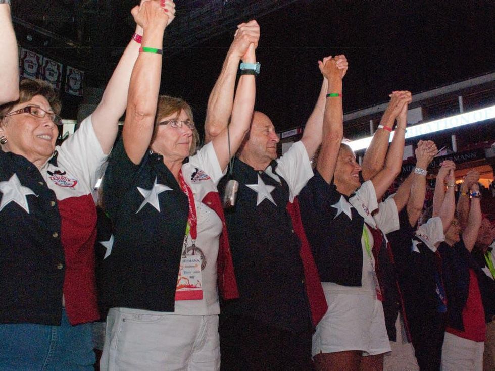 News_Senior Games Ceremony_Texas athletes