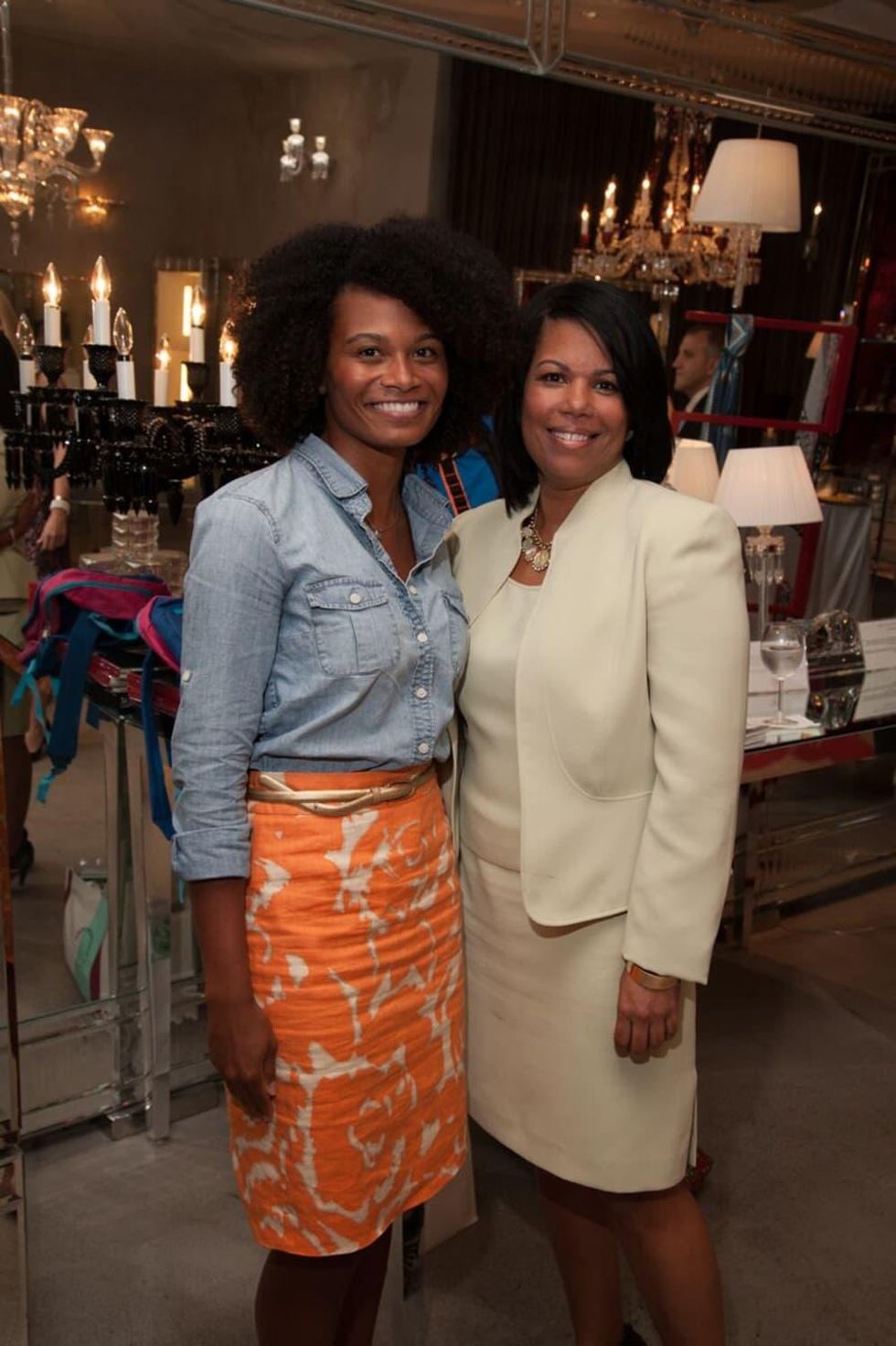 News, Shelby, Alex Martinez Back to School event, Aug. 2015, Alexis Gunn, Catherine Flowers