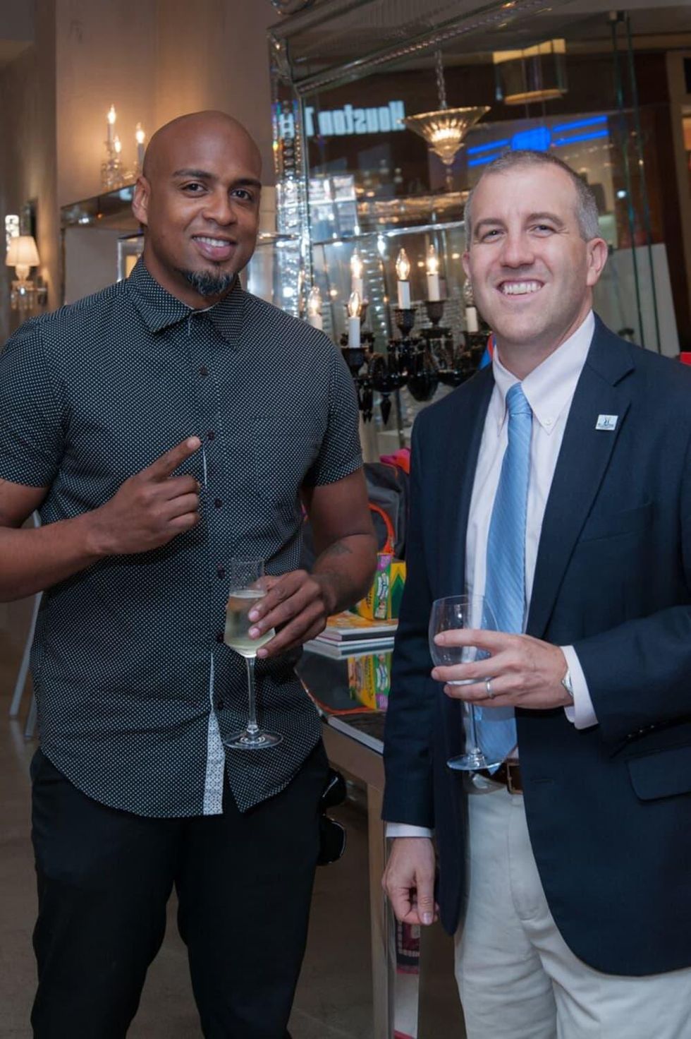 News, Shelby, Alex Martinez Back to School event, Aug. 2015, Cayn James, Ryan Dolibois