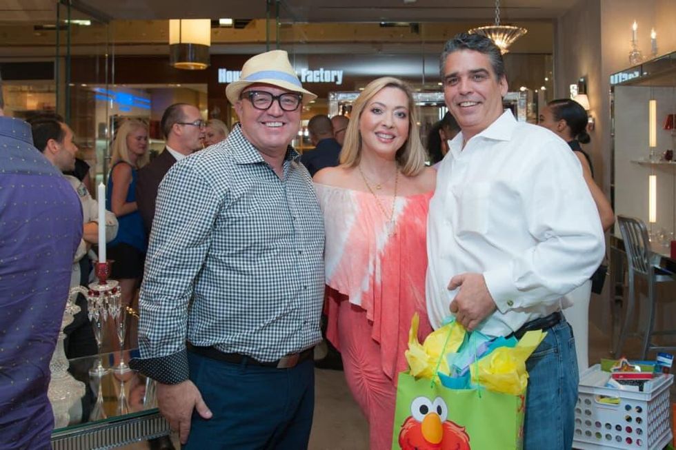 News, Shelby, Alex Martinez Back to School event, Aug. 2015, David Arpin, Lily Paxon-Salinas, Enrique Salinas