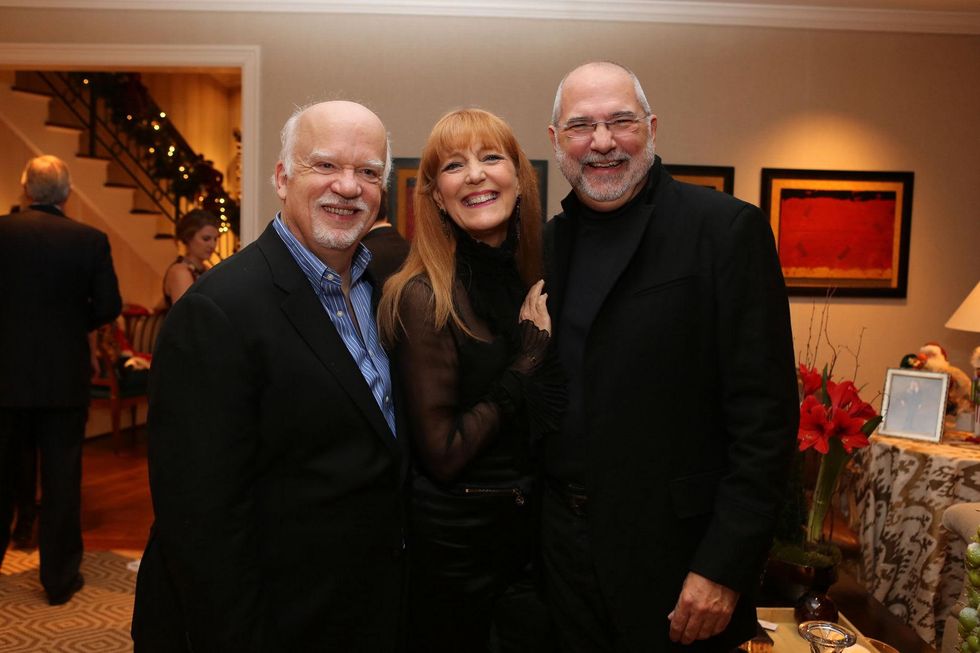 News, Shelby, Alley Theatre Holiday Party, December 2014, Gregory Boyd, Gracie Cavnar, Bob Cavnar