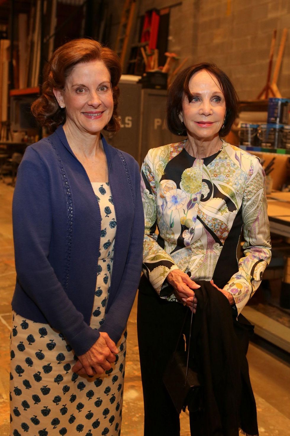 News, Shelby, Alley Theatre opening night dinner, August 2014, Hallie Foote, Cornelia Long