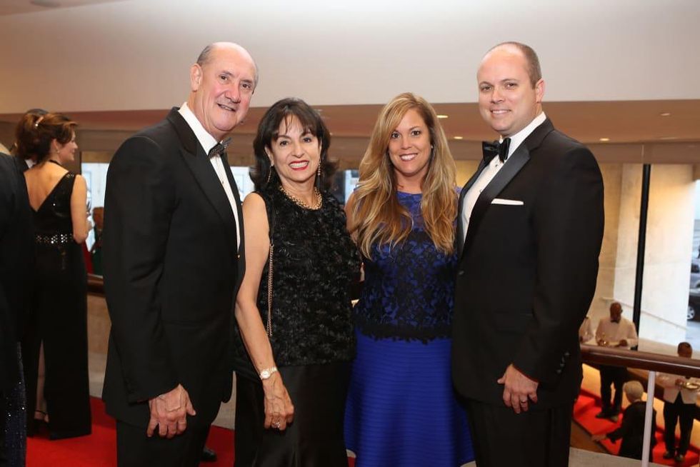 News, Shelby, Alley Theatre opening, September 2015, Cathy and Jessy Marion