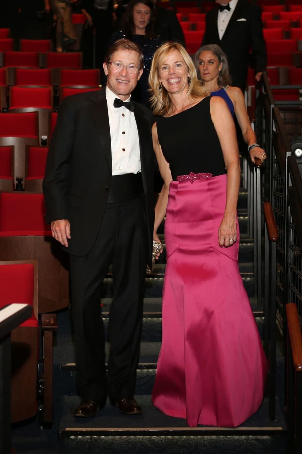 News, Shelby, Alley Theatre opening, September 2015, Edward and Julie Griffin
