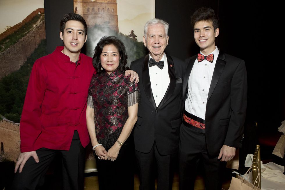 News, Shelby, Asia Society Tiger Ball, March 2015 Lily Foster, Charles Foster