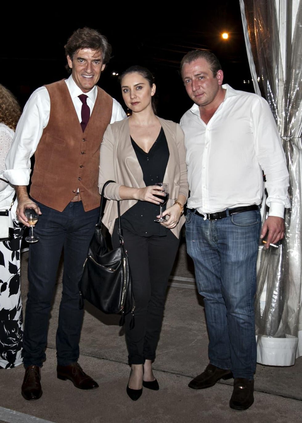 News, Shelby, Balani Opening, Nov. 2015, Nick Florescu, Georgeta Teodorescu, Ben Berg.jpg