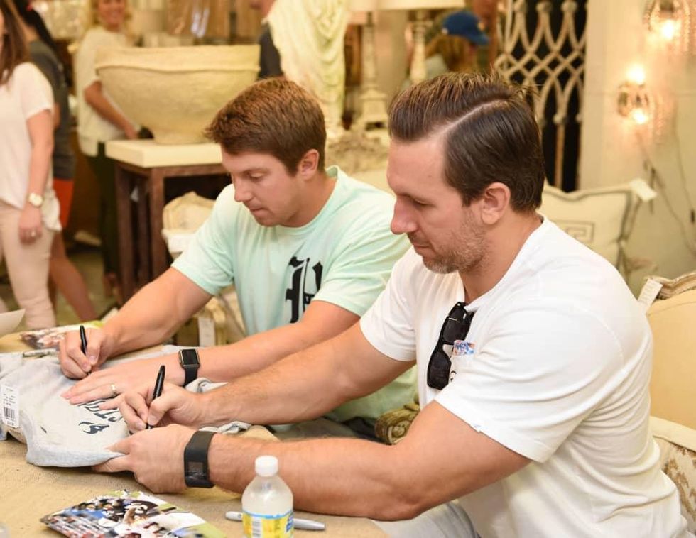 News, Shelby, Barks & Bubbles, Memorial Antiques, July 2015, Garrett Graham, Owen Daniels