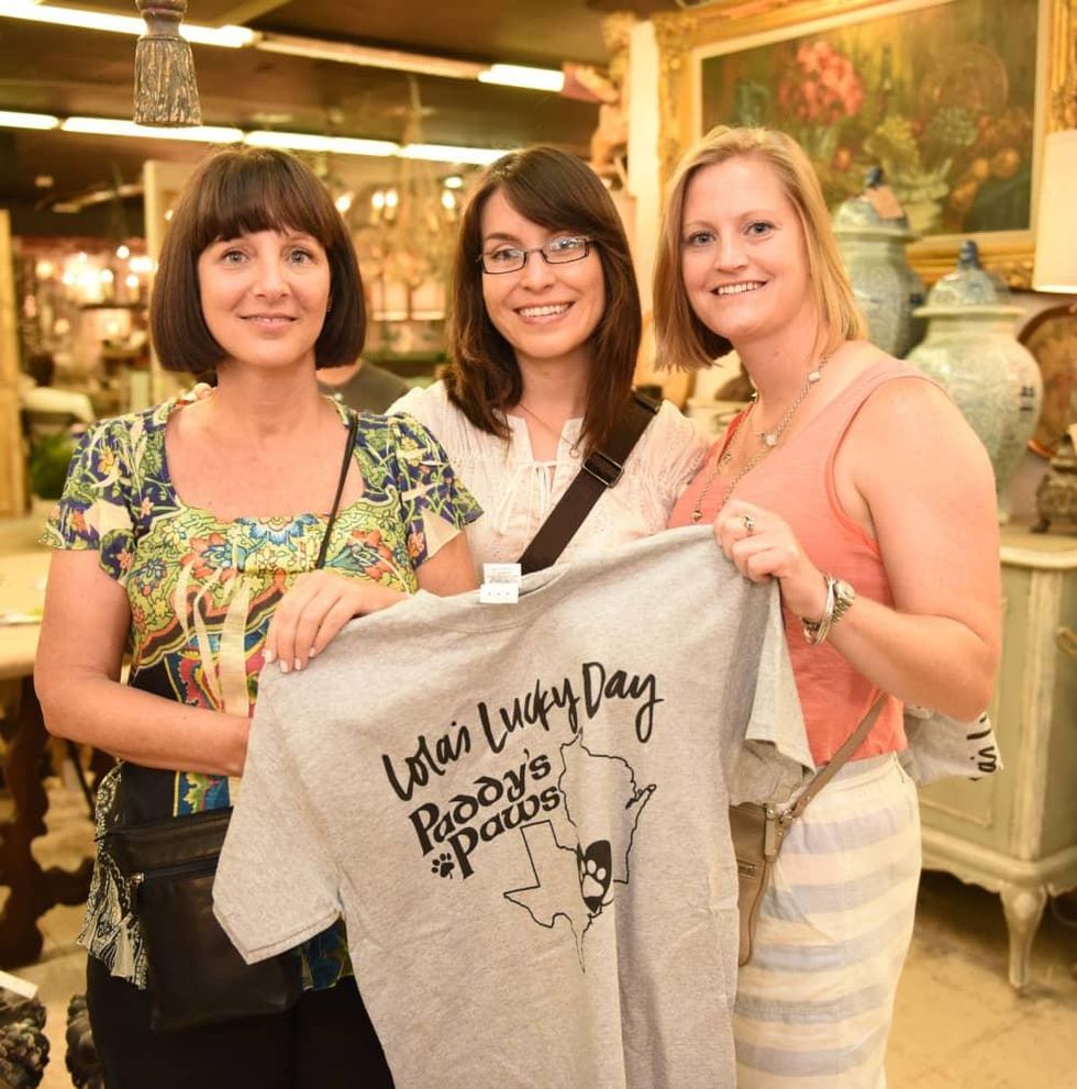 news, Shelby, Barks & Bubbles, Memorial Antiques, July 2015, Susan Shaw, Vanessa Enriques, Courtney Roberts