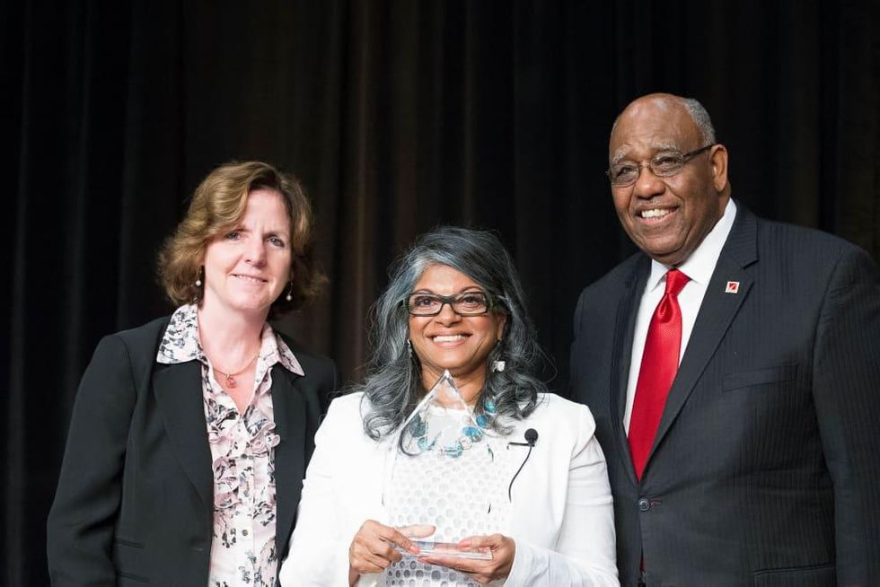 News, Shelby, Barrier Breaker Awards, July 2015, Carol Helliker, Indrani Goradia, Vernus Swisher