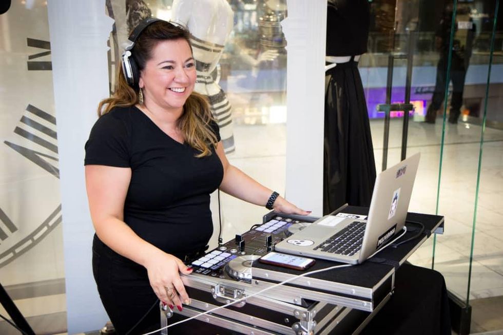 News, Shelby, Bebe party, Sept. 2015 DJ Gracie Chavez