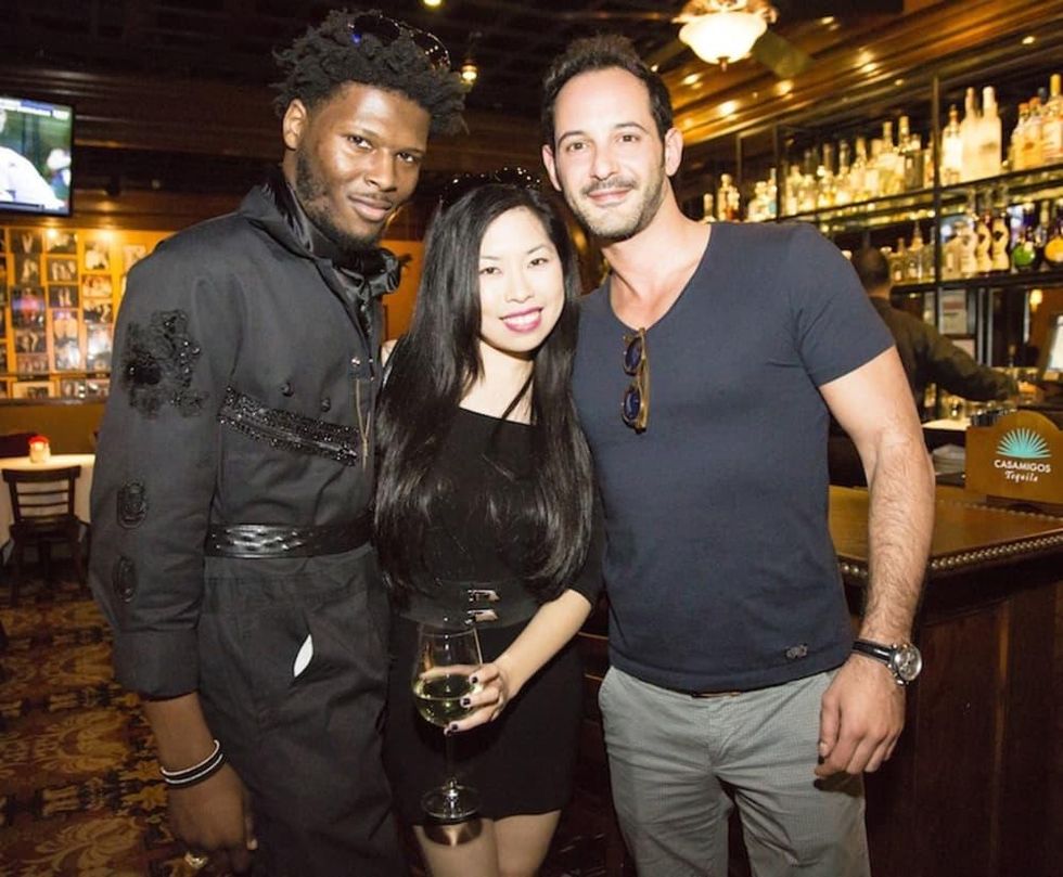 News, Shelby, Beth Muecke b'day, Oct. 2015 Joubaier Joubert, Becky Hollands, Fabrizio Consiglio