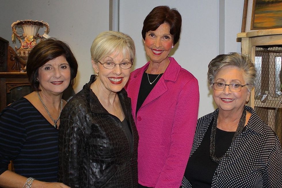News, Shelby, Blue Bird Circle endowed chair, October 2014, Marlene Mousa, Mary Ann Macey, Martha Yates, Dolores Kamel