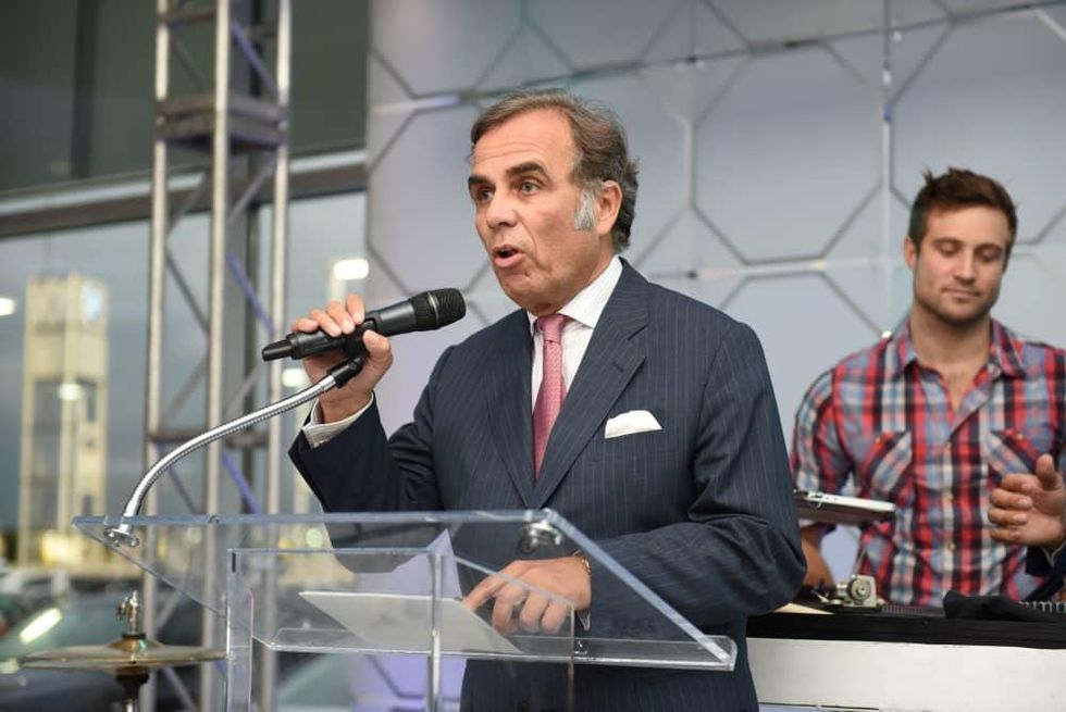 News, Shelby, BMW West grand opening, Ludwig Willisch, BMW of North America PresidentJune 2015, Kyle James, Amy McCully.