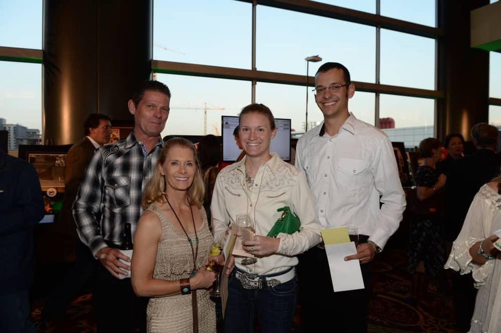 News, Shelby, Boys and Girls Country, Oct. 2015, Larry and Kelli Oaks w. Kenna and Max Supkis