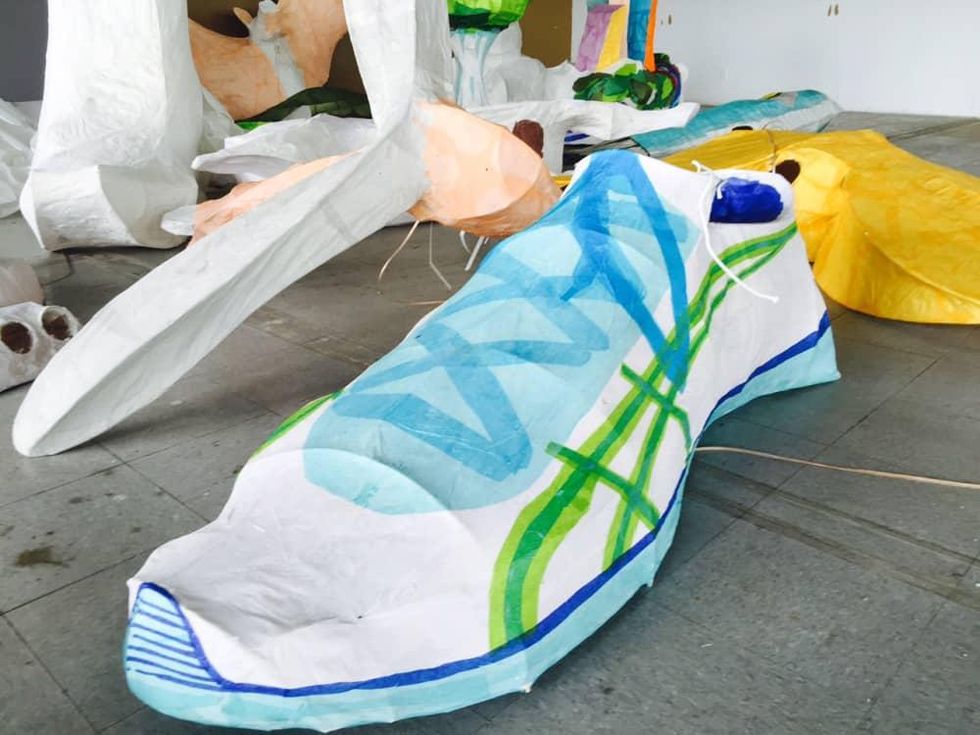 News, Shelby, Buffalo Bayou Park lanterns, August 2015