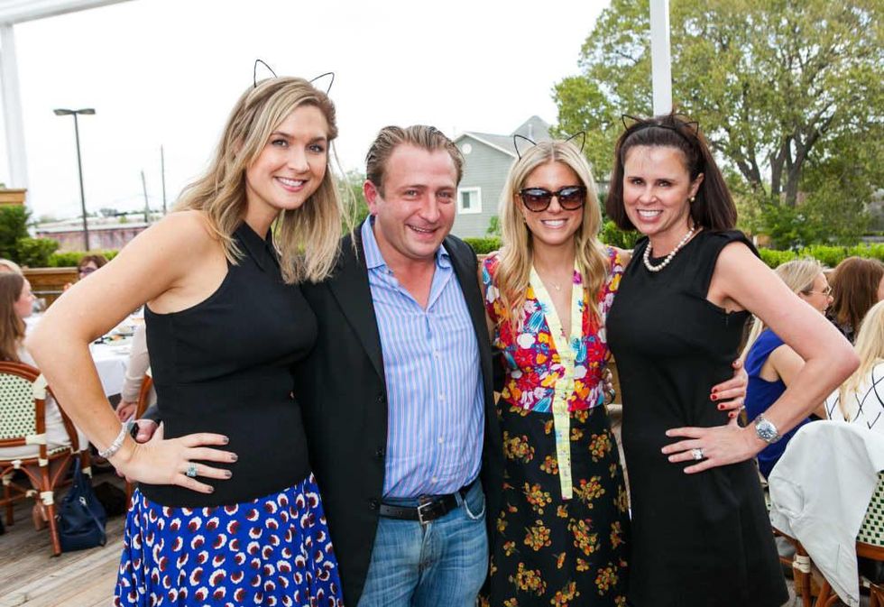 News, Shelby, Catwalk for a Cure kickoff, Oct. 2015, Lisa Oren, Ben Berg, Allie Fields, Missy Amschwand-Bellinger