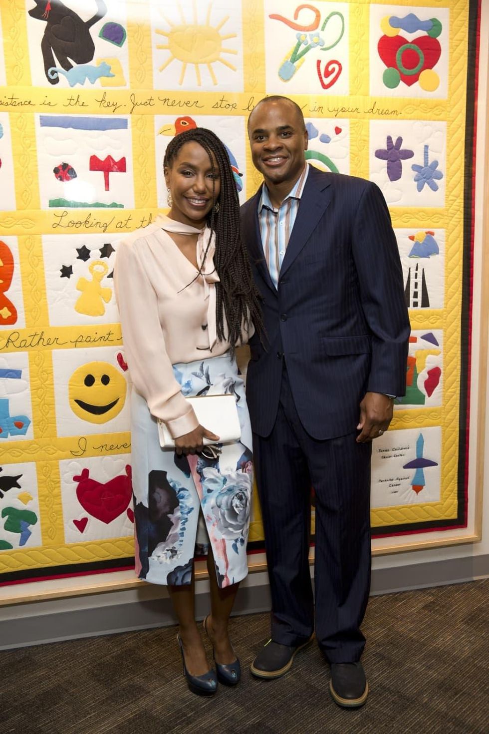 News, Shelby, Celebration of Champions lunch, Sept. 2015,Tiffany Smith, Rick Smith