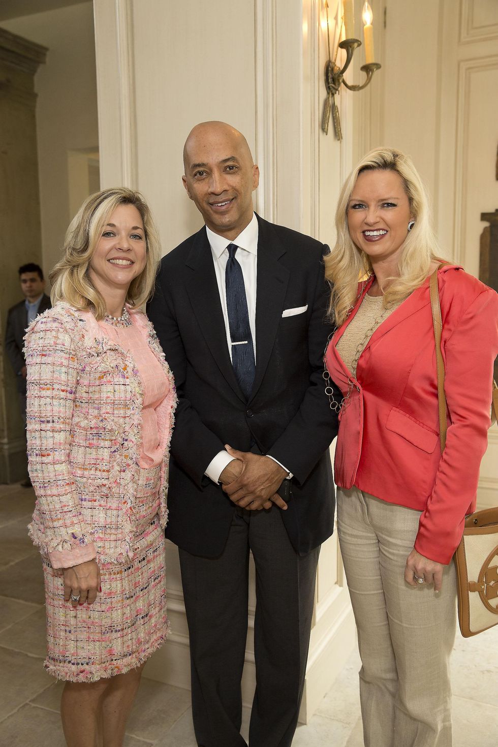 News, Shelby, Celebration of Reading luncheon, April 2015, Julie Baker Finck, Byron Pitts, Triston Sanders