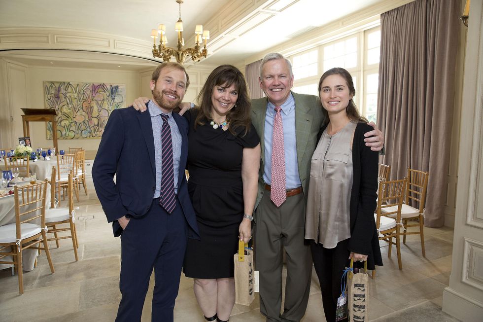 News, Shelby, Celebration of Reading luncheon, April 2015, Pierce Bush, Terri Havens, John Havens, Lauren Bush Lauren