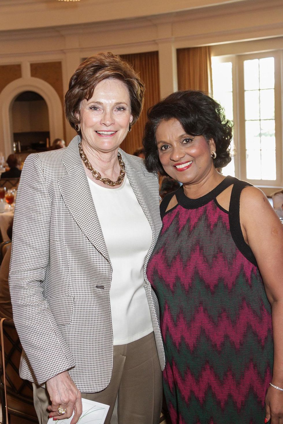 News, shelby, Center for Contemporary Craft luncheon, Bobbie Nau, Omana Abraham