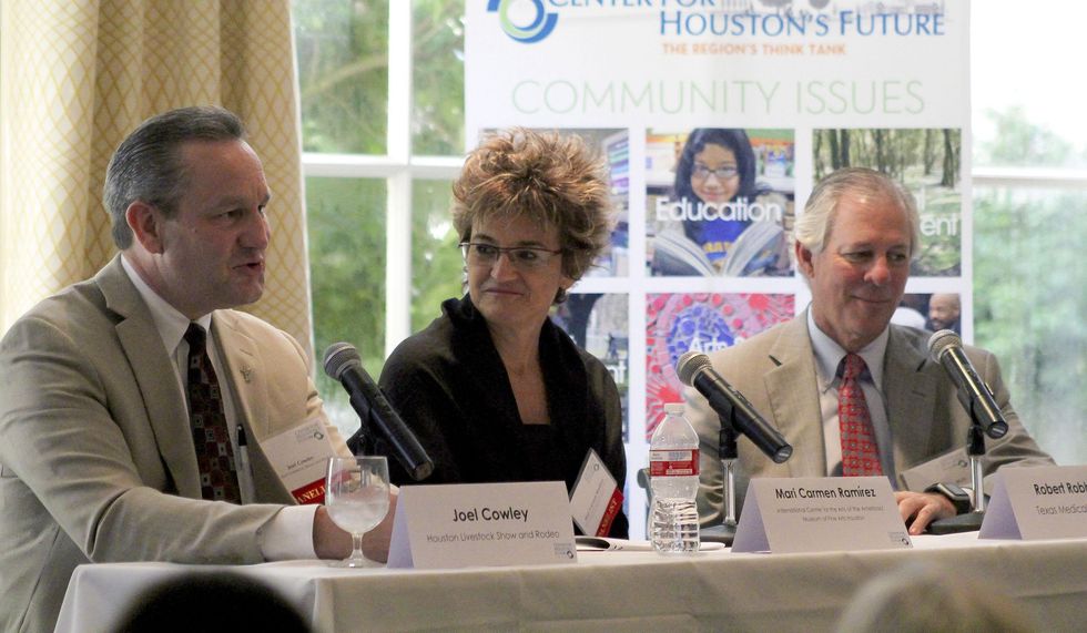 News, Shelby, Center for Houston's Future, Joel Cowley, Mari Carmen Ramirez, Robert Robbins