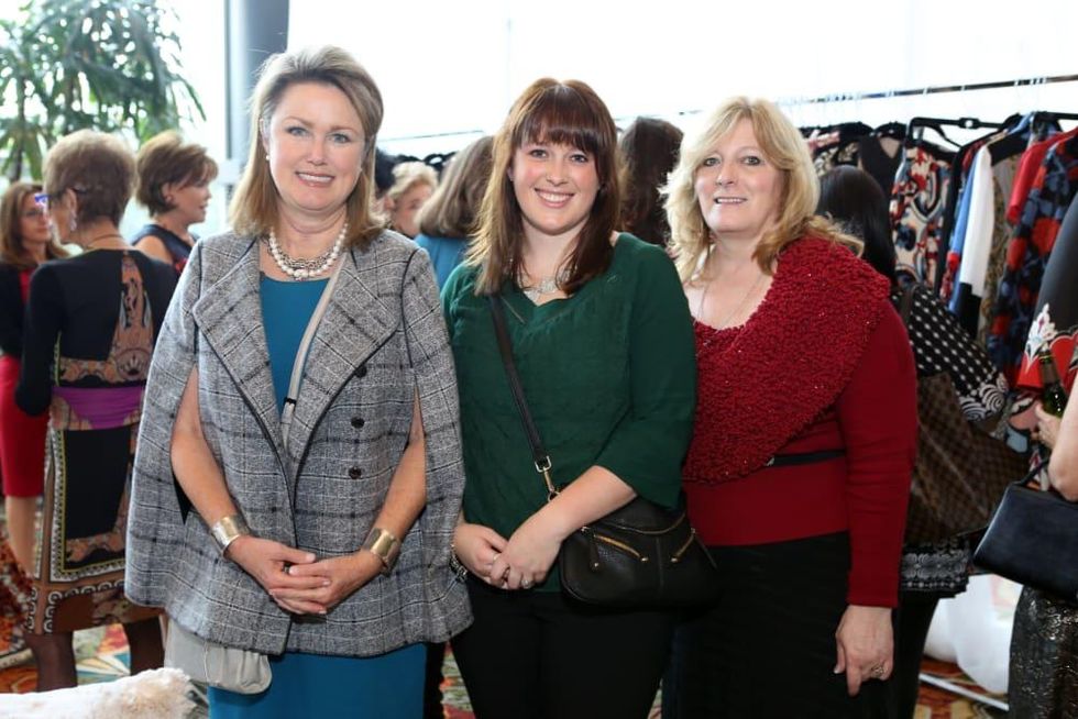 News, Shelby, Child Advocates Angels of Hope luncheon, Dec. 2015, Jo Guillory, Megan Sonnier.Tami Curry