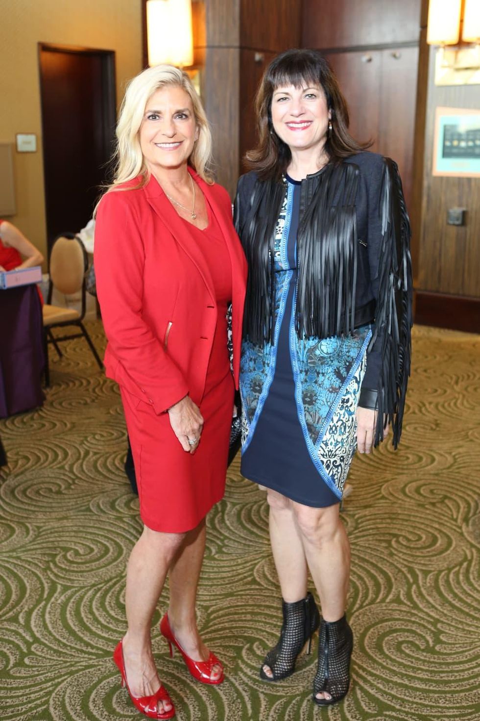 News, Shelby, Child Advocates Angels of Hope luncheon, Dec. 2015, Vicki Lehner, Ellie Francisco