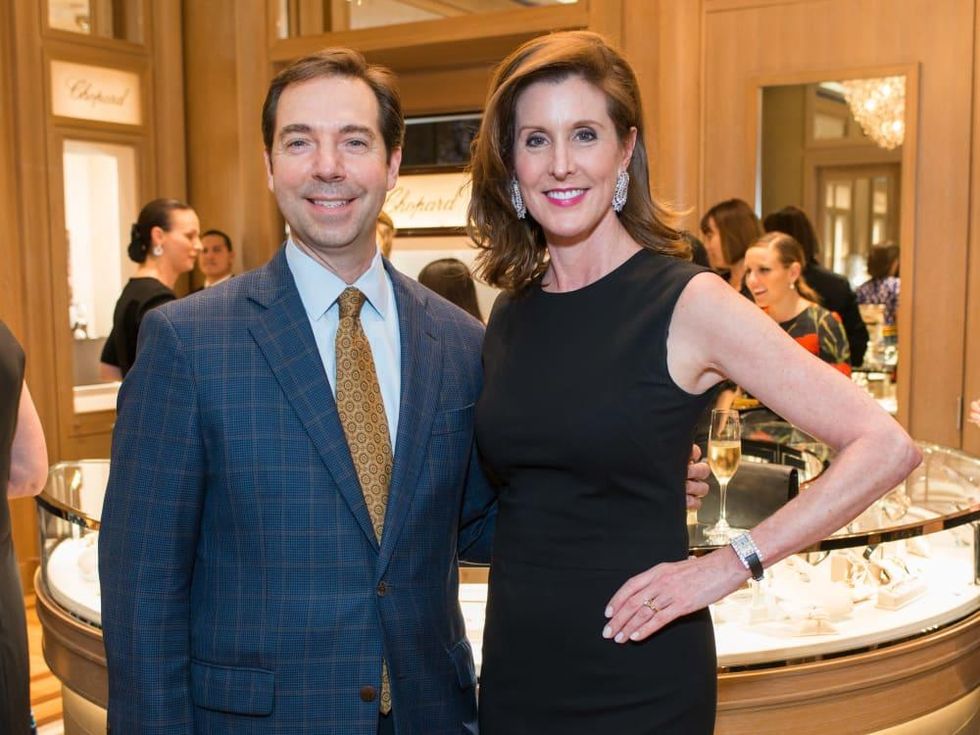 News, Shelby, Chopard opening, Oct. 2015, Jim Nelson, Phoebe Tudor