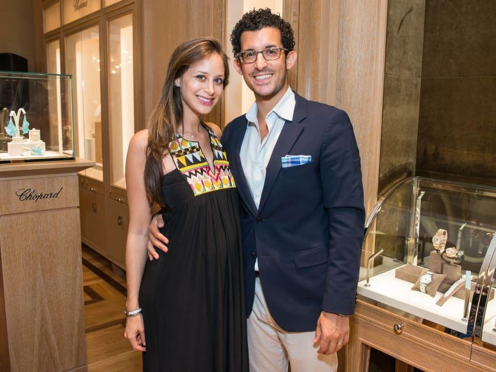News, Shelby, Chopard opening, Oct. 2015, Joy Doustan, Michael Doustan