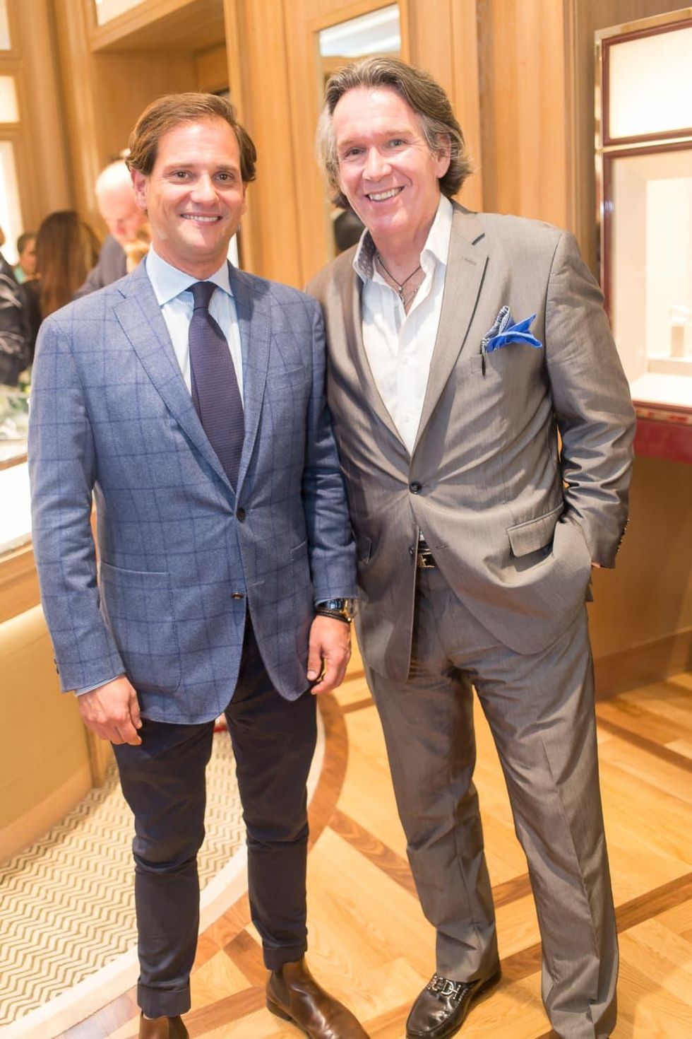 News, Shelby, Chopard opening, Oct. 2015, Ralph Simons, Peter Remington