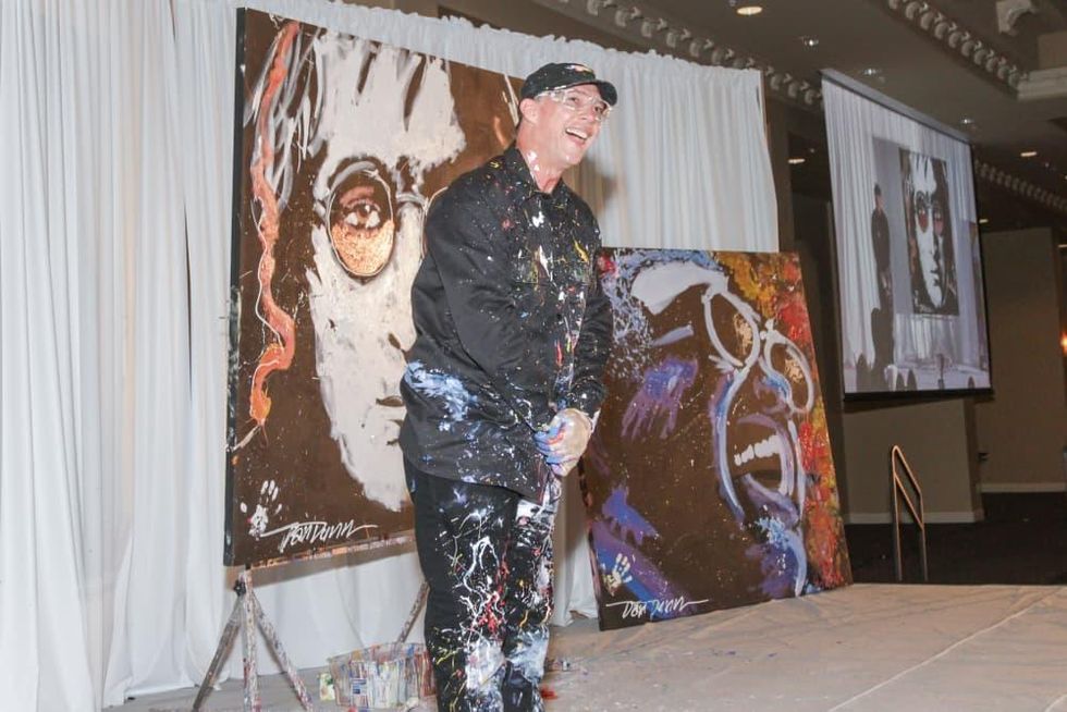 News, Shelby, Citizens for Animal Protection Paint Jam, June 2015, Dan Dunn