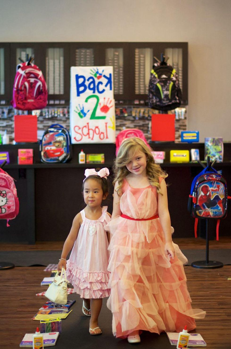 News, Shelby, Crimestoppers Kids Fashion Show, August 2014, Ava Le and Bella