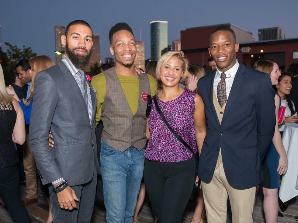 News, Shelby, CultureMap Social, B&B Butchers, Sept. 2015 M. David Rochez, Gabrielle Gunn, Ryan O. Harris, Josh Robertson