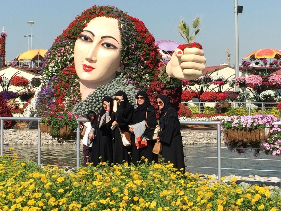 News, Shelby, Dubai Miracle Garden, January 2015