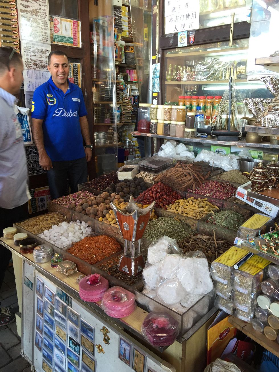 News, Shelby, Dubai spice market, January 2015