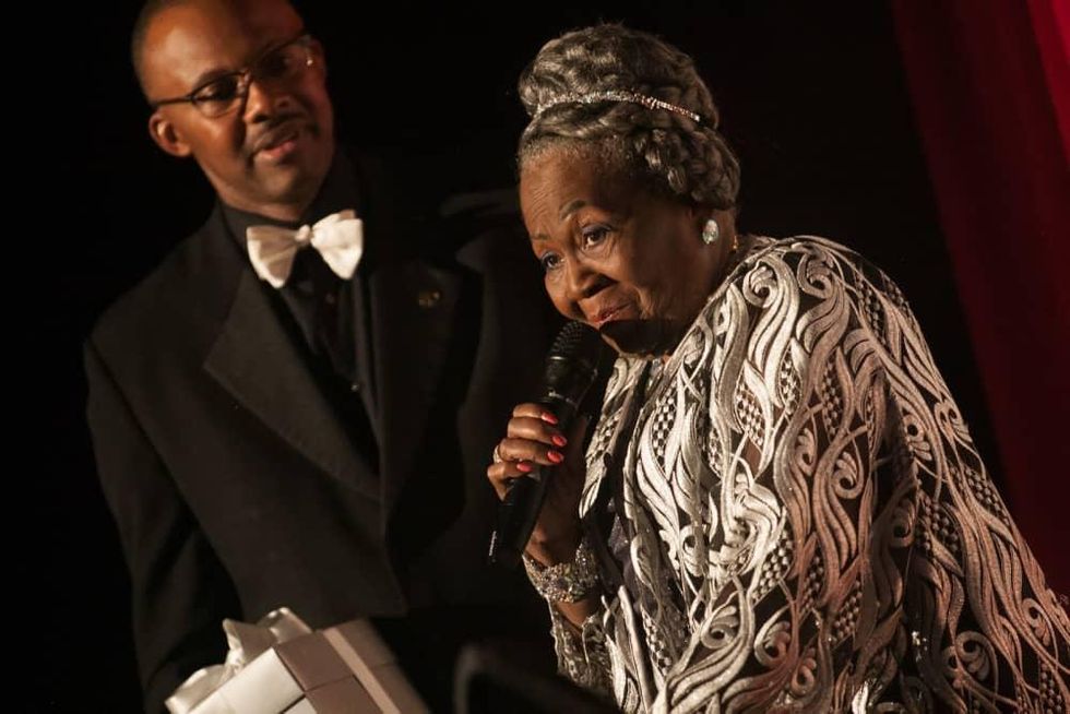 News, Shelby, Ensemble Theatre gala, Aug. 2015, Irma P. Hall