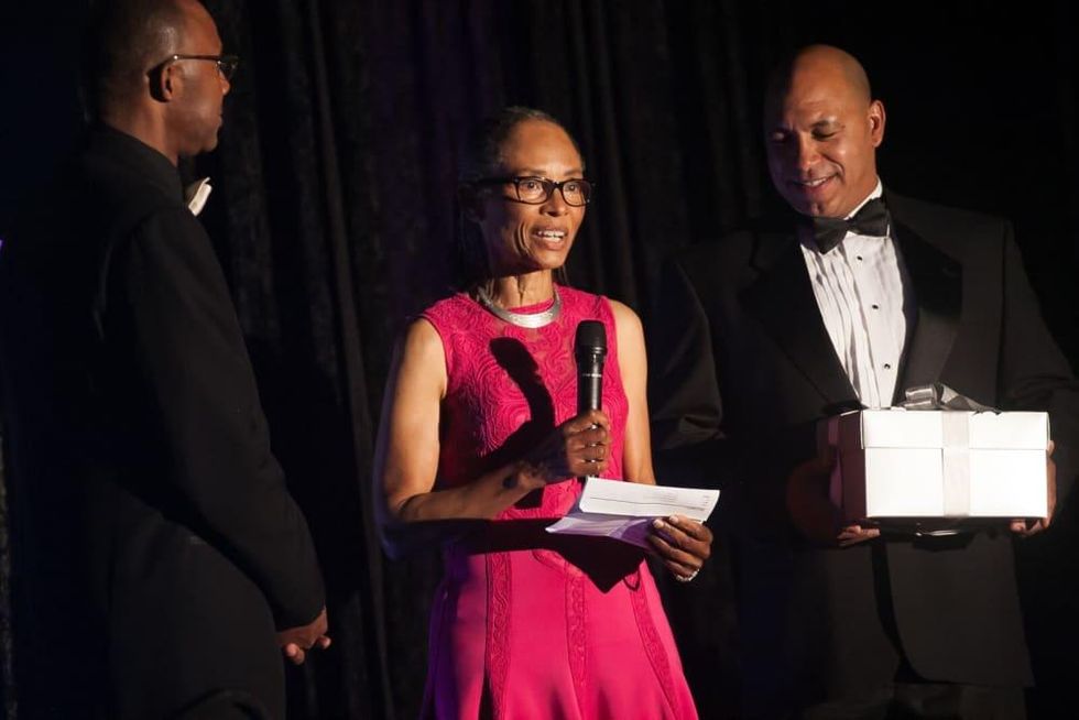 News, Shelby, Ensemble Theatre gala, Aug. 2015, Sherra Aguirre