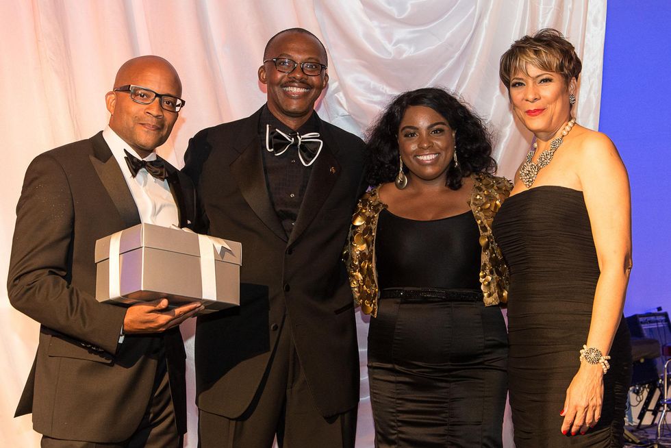 News, Shelby, Ensemble Theatre gala, August 2014, Darryl Willis, Michael J. Helm, Deavra Daughtry, Laurie Vignaud