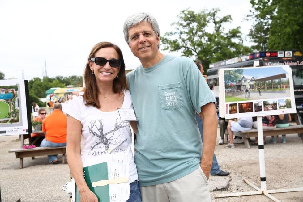 News, Shelby, Evelyn's Park groundbreaking, June 2015, Debbie Lapin, Stephen Lapin
