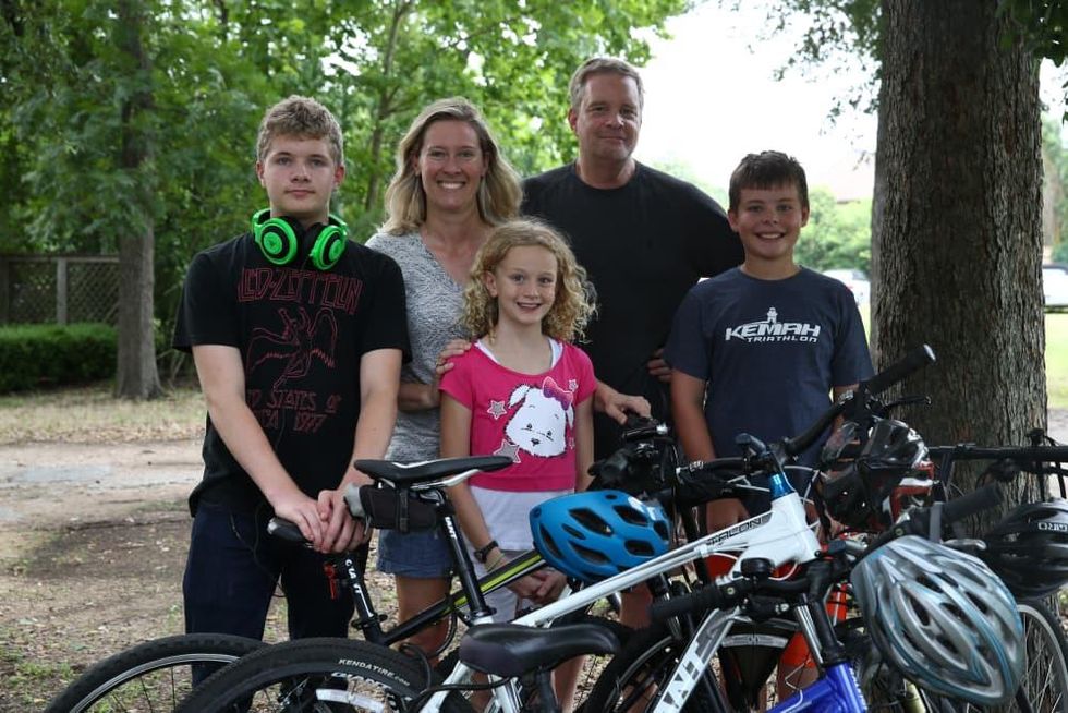 News, Shelby, Evelyn's Park Groundbreaking, june 2015, Justin Clark- Lagenia Clark- Dave Clark- Lexi Clark- Quinn Harrison