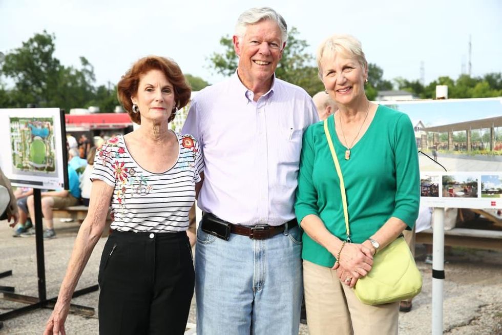 News, Shelby, Evelyn's Park Groundbreaking, june 2015, State Rep Sarah Davis-Cheryl Bright-West_Photo