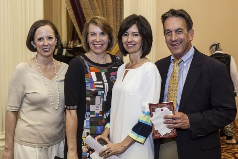 News, Shelby, Eye Care for Kids, June 2015, Holly Horton-Smith, Susan Schmaeling, Andrea and Don Aubin