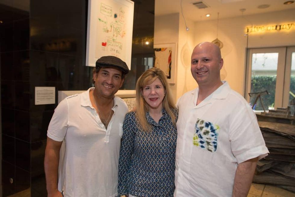 News, Shelby, Fine Art Fair kick-off, Sept. 2015, Alfredo Scaroina, Katherine Yzaguirre, Mark Yzaguirre